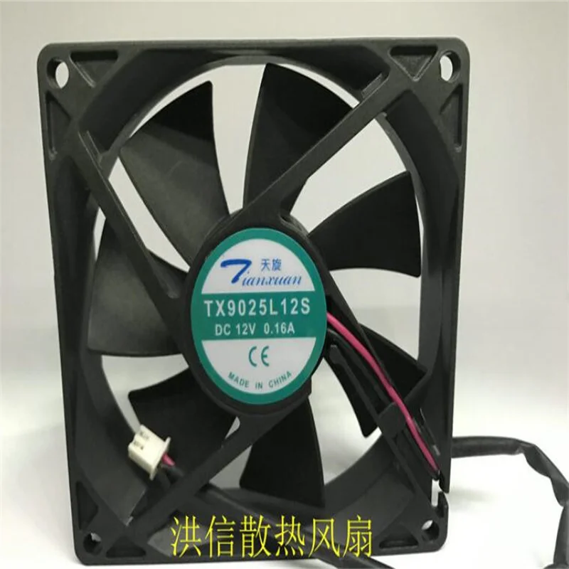 Оригинальный Tianxuan TX9025L12S 12 В 9025 а 9 см радиационный вентилятор 9 см