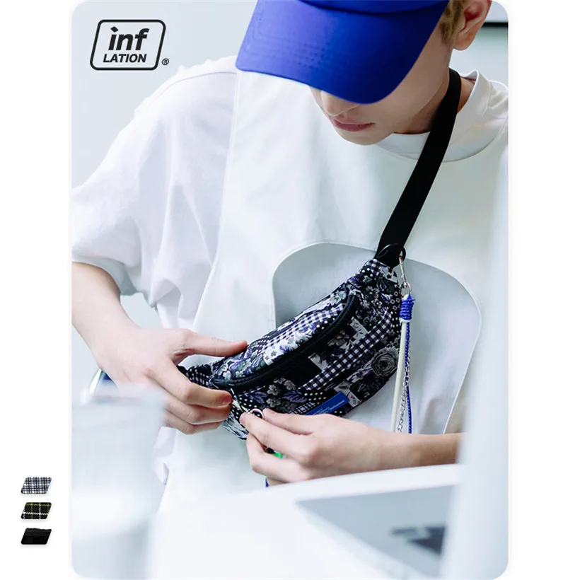 

Нагрудная сумка на цепочке для мужчин и женщин, в стиле ретро