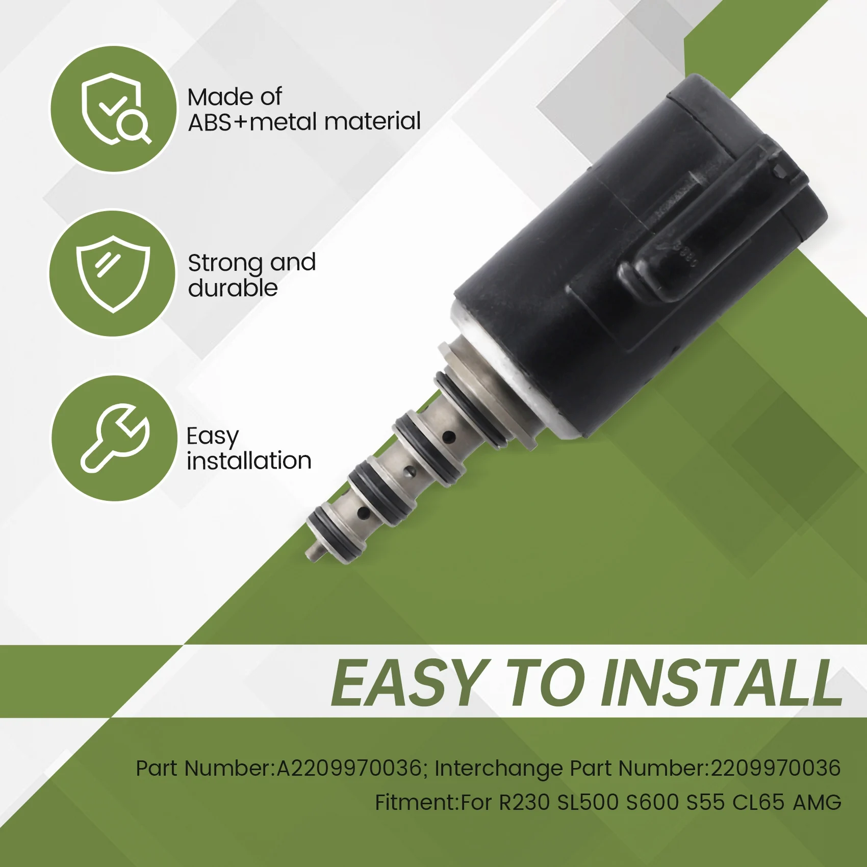 Блок электромагнитных клапанов подвески ABC для Mercedes Benz SL500 CL55 R230