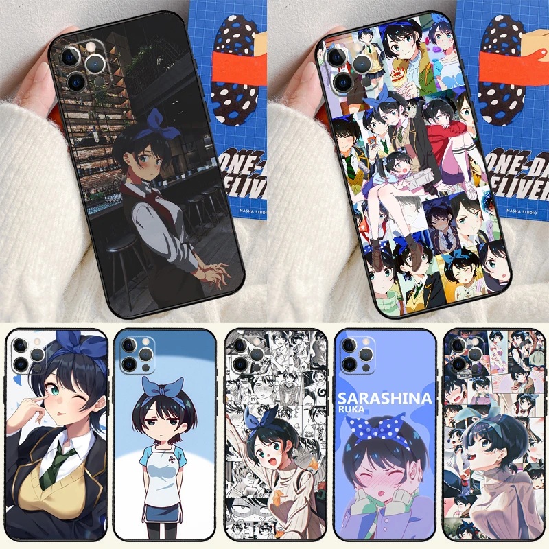 Чехол Ruka Sarashina Kanojo Okarishimasu для iPhone 13 12 Mini SE 2020 SE 2022 6S 7 8 Plus X XR XS Max 11 12 13 14 Pro Max Capa