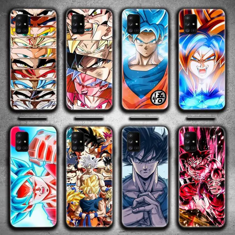 

Dragon Ball super ZDB Sun goku Phone Case For Samsung Galaxy A52 A21S A02S A12 A31 A81 A10 A30 A32 A50 A80 A71 A51 5G