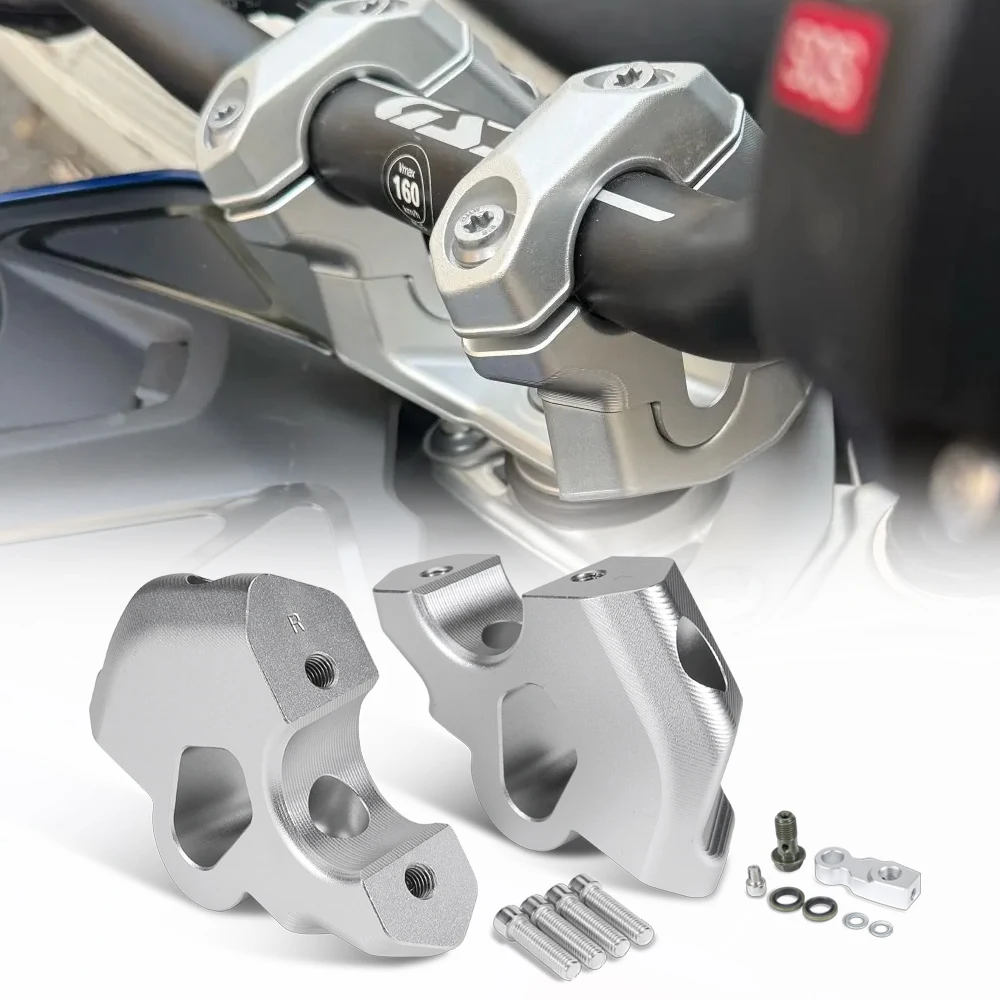 Фото Для BMW R1300GS R 1300 GS ADV R1300RT R1300 RT мотоциклетный руль, подъемник ручки 38 мм, передний мобильный 27 мм №1