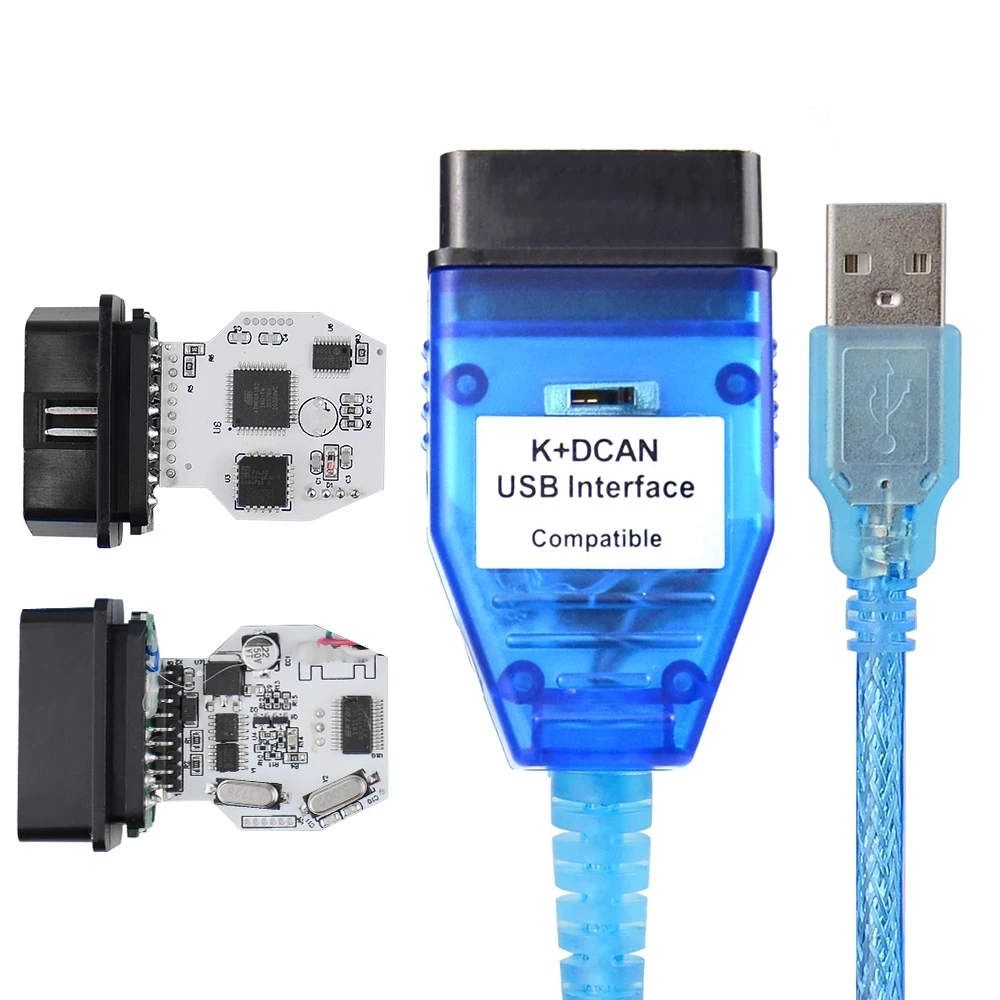 Инструмент для диагностики интерфейсов USB OBD 2 inpa БМВ K + DCAN CAN FTDI FT232 сканер - купить
