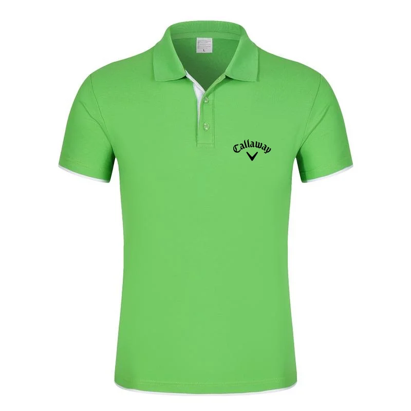 

2022 New Fashion Summer Polo Men's Short Sleeve Men's T-Shirt Lapel Business Casual Shirt Men's Color Sports Polo Shirt