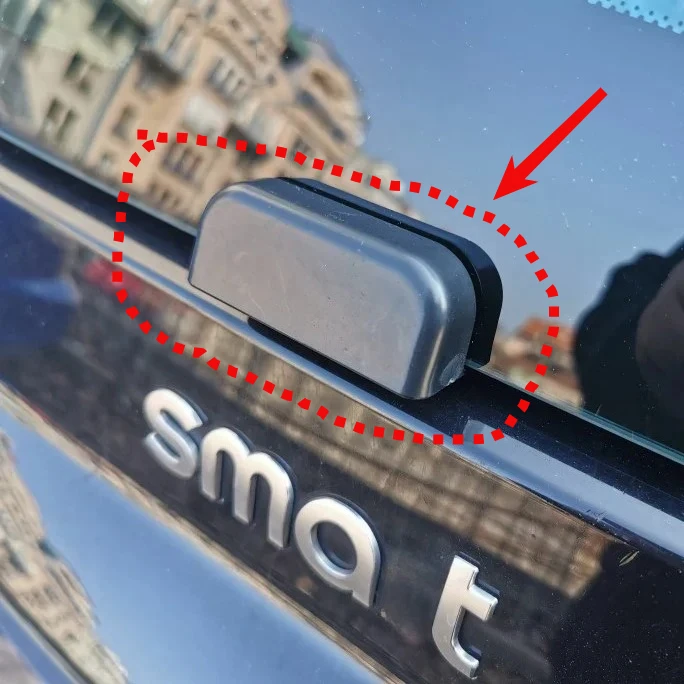 

Накладка На Ручку Багажника Smart Fortwo 451, Вспомогательная Ручка, Декоративная Накладка На Задний Бампер, Нержавеющая Сталь