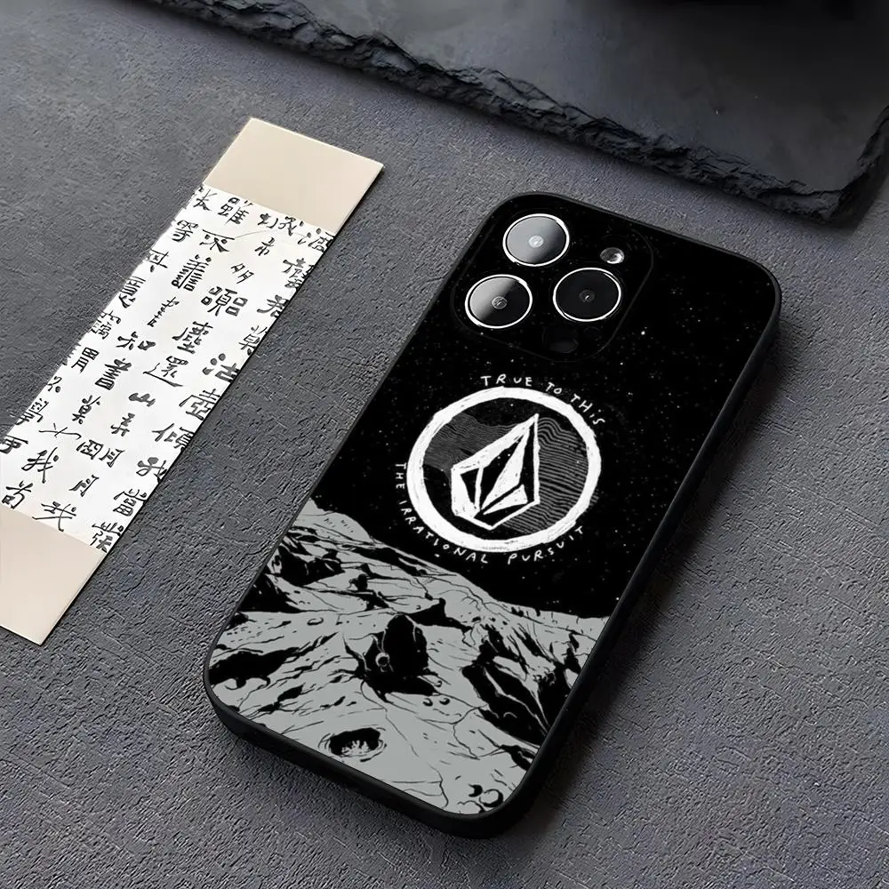 Роскошный чехол V-VolcomS для телефона iphone 14 13 11 15ProMax 12 Pro Xs Max Mini Xr X 7 8 6 6s Plus чехлы