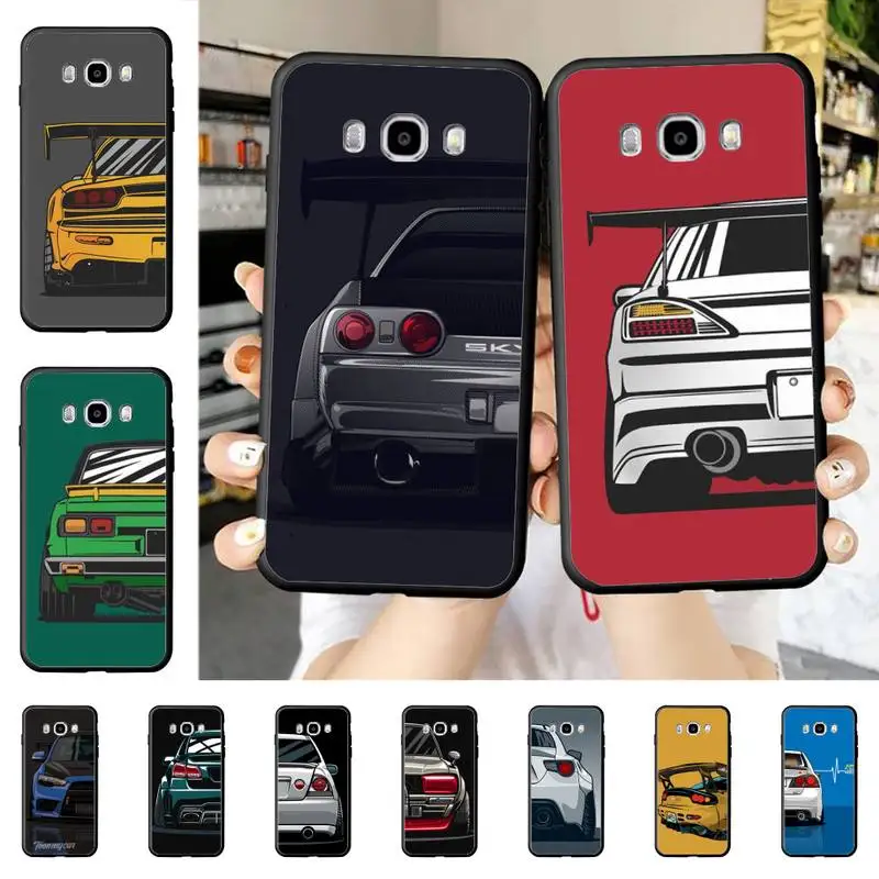 

Japan JDM Sports Cars Comic Phone Case for Samsung J 2 3 4 5 6 7 8 prime plus 2018 2017 2016 core