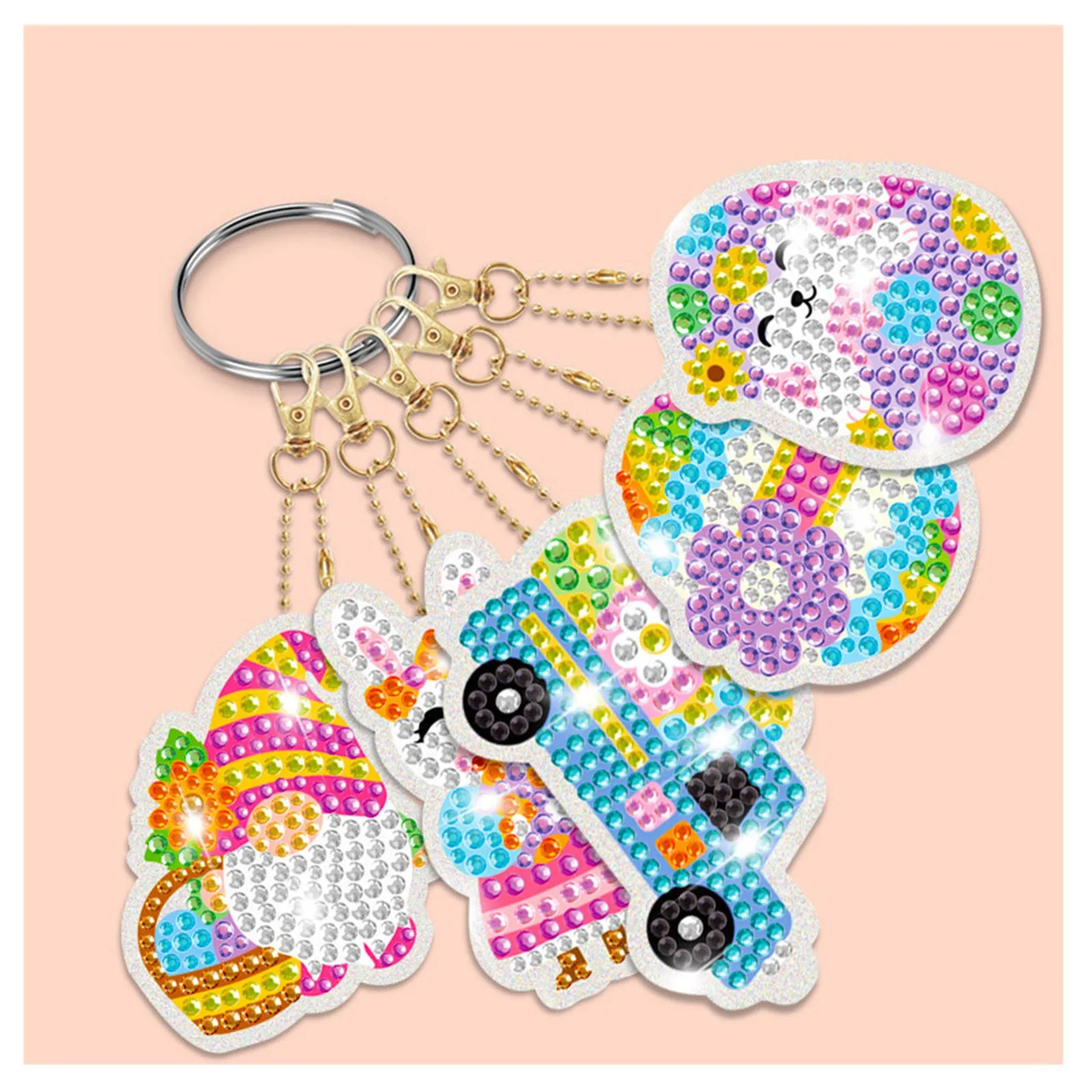 Easter DIY Point Drill Pendant Decoration For Kids Educational Interactive Toys Creative Mosaic Puzzle Men And Women |