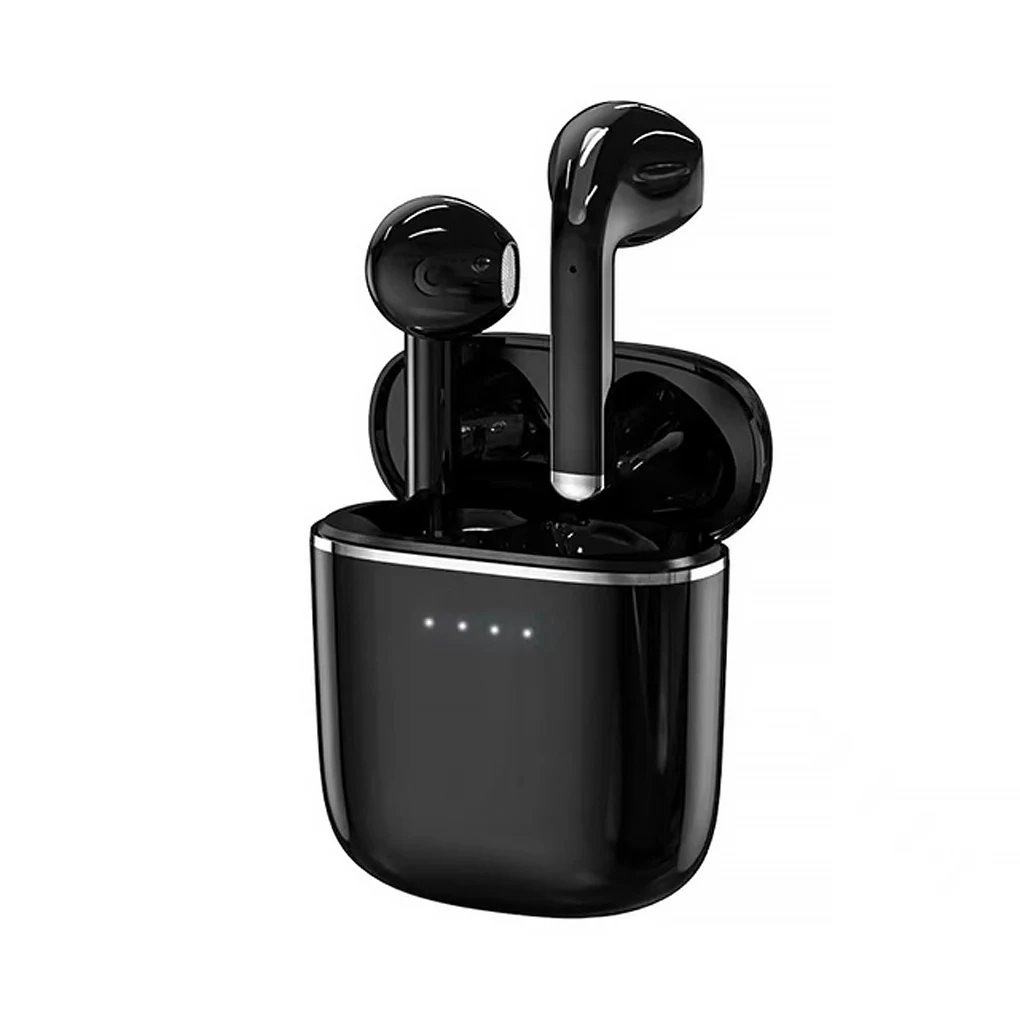 

Bluetooth-compatible Earphone Wireless with Microphone Headset IPX4 Waterproof Earbuds Type-C Rechargeable White LED Light