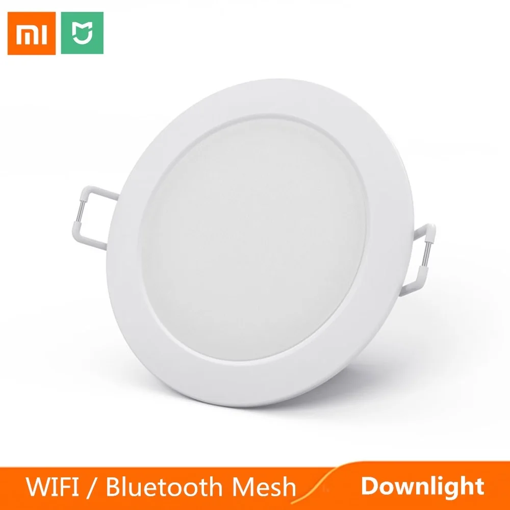 

Умный потолочный светильник Xiaomi Mijia, светодиодная лампа направленного света с белым/теплым светом, с дистанционным управлением через прило...