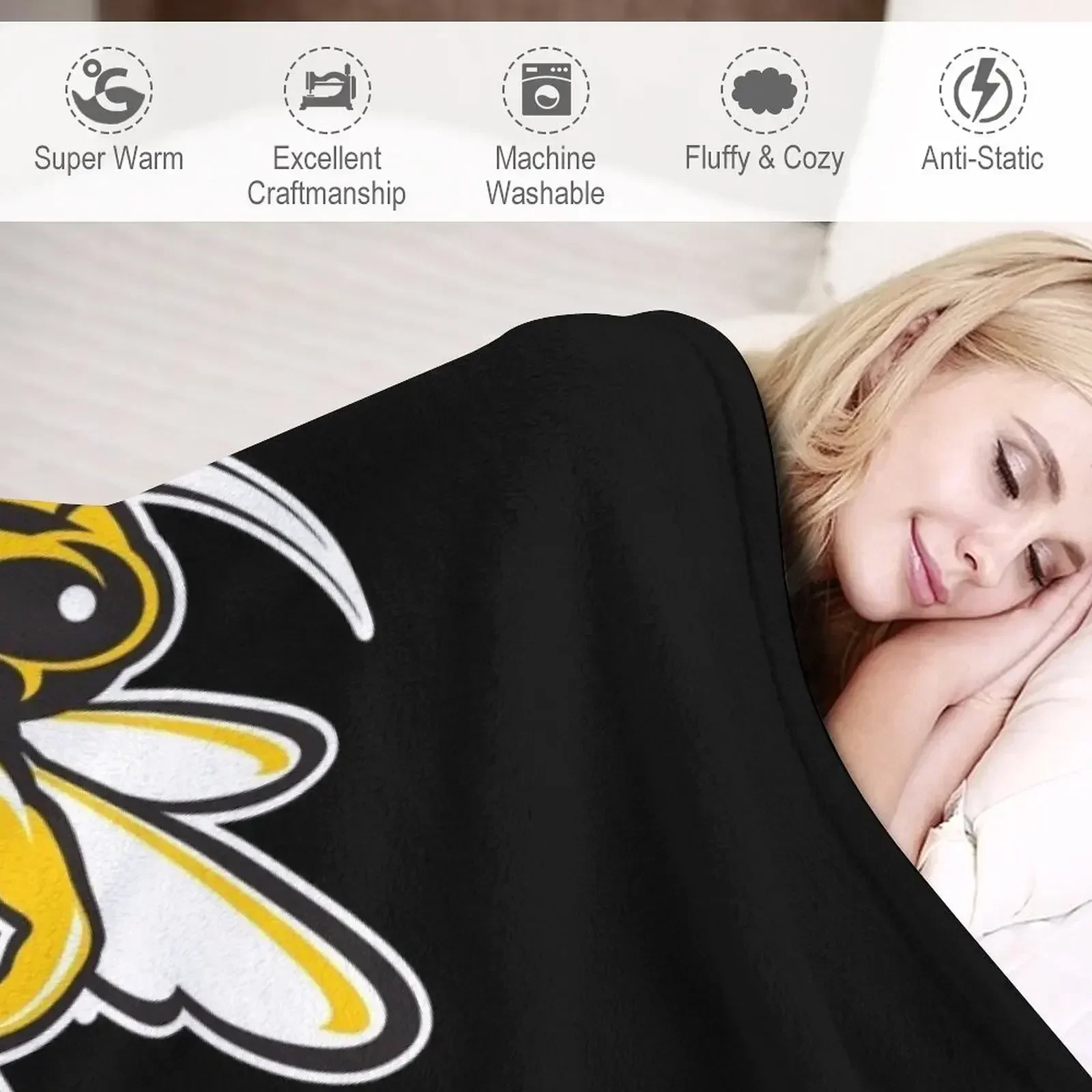 Baldwin Wallace Желтые куртки Клубное одеяло Теплое зимнее тяжелое дизайнерское Retros