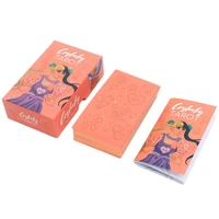 12x7cm crybaby tarot high grade powder board game secondary yuan cards paper specifications play with friends and faimly fun