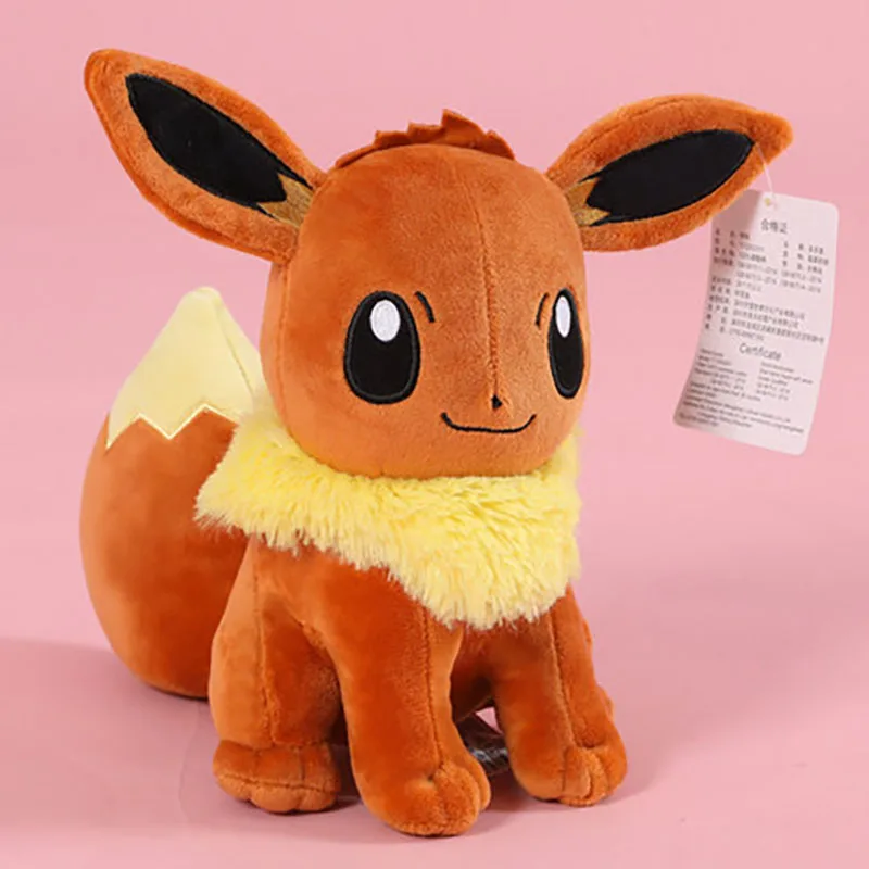 

Плюшевые игрушки Pokemon Eevee, мягкие игрушки, куклы, подарки