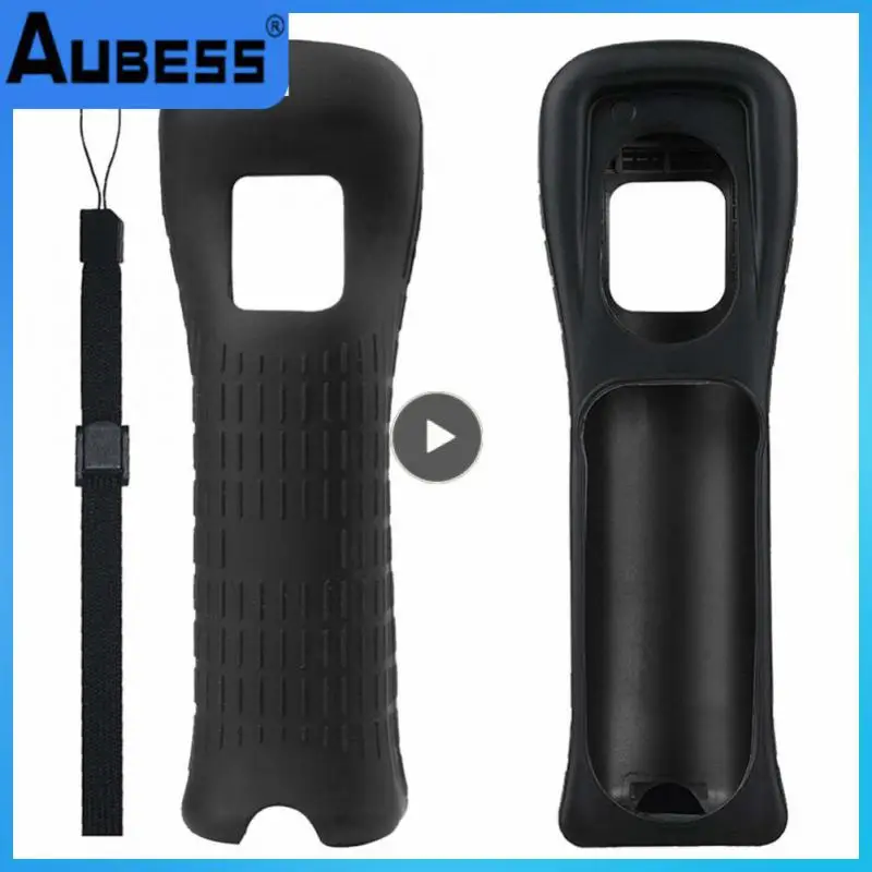 

Silicone Hight Quality Remote Silicone Case Replacement Right Hand Controller Protective Sleeve For Wii Remote Contoller Black