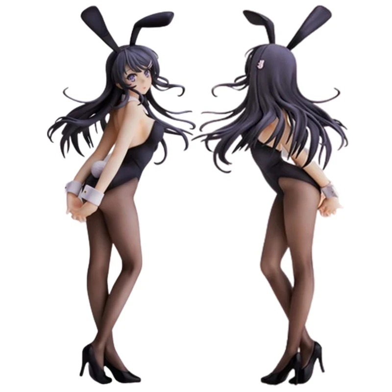 

24CM Anime Rascal Does Not Dream Of Bunny Girl Senpai Sakurajima Mai Action Figure PVC Fugure Model Collectible Toys Kids Gift