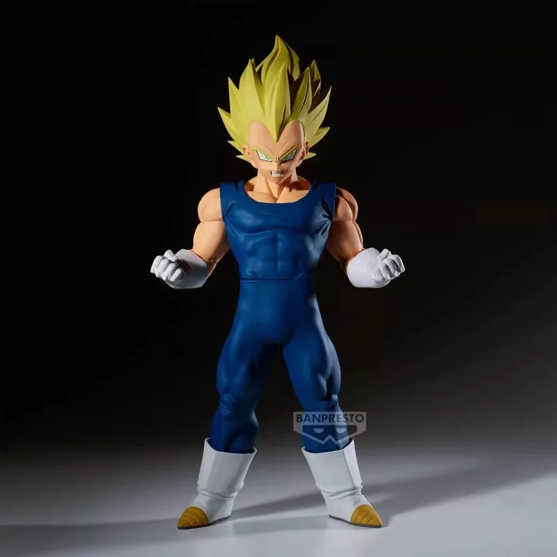 Фото Bandai оригинальная аниме-фигурка Dragon Ball Z Grandista Son Goku Vegeta IV Super Saiyan, экшн-фигурка, игрушки для детей, подарок №2