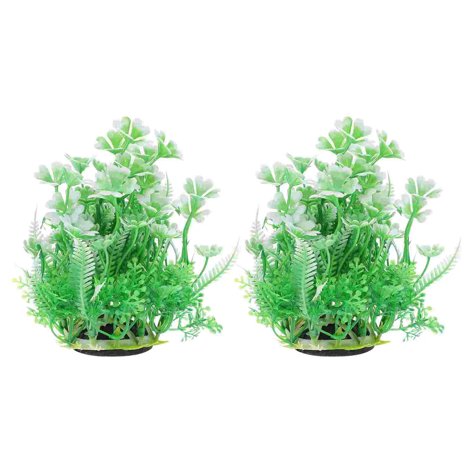 

2pcs Simulation Water Grass Fish Tank Aquarium Plants Landscape Decorations