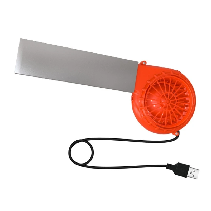 

Electric BBQ Fan Portable Electricity Air Blower USB Powerbanks Powered