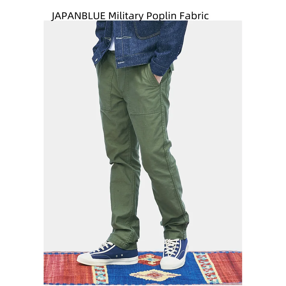 

RAY KWOK, винтажные военные армейские брюки в американском стиле, японские брюки-карго Okayama 11,6 oz, военные поплиновые брюки Amekaji OG107