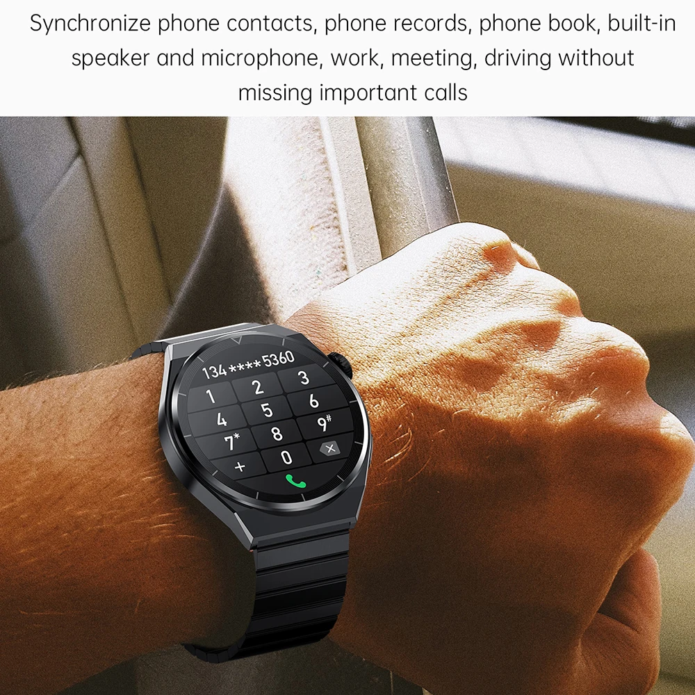 2023 Huawei Watch GT3 MAX AMOLED Men Custom Dial Answer Call Sports Fitness Tracker Waterproof Smartwatch PK GT 3 Pro Reloj images - 6