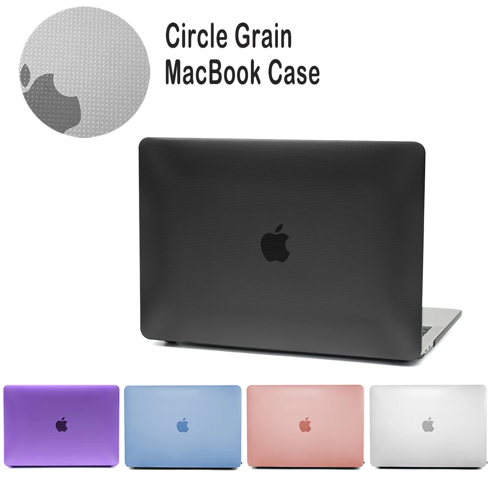 

Fashion Textures Circle Grain Laptop Case For Macbook New Air13 M1 Chip A2337 Pro13 M1 Chip A2338 For Old Air 13.3 A1466 Case