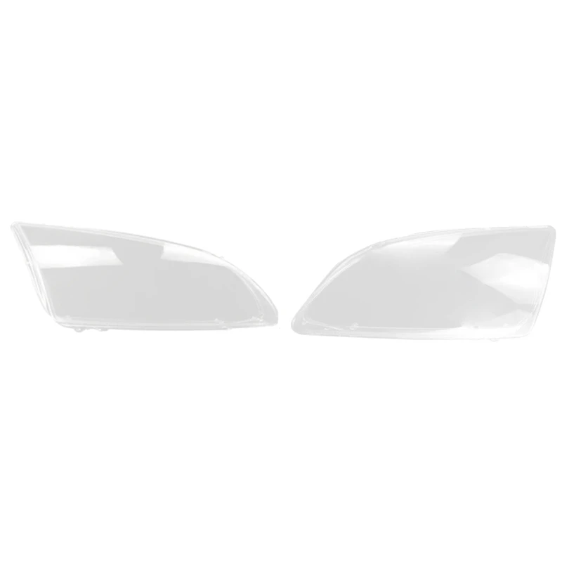 

2 Pcs Car Front Headlight Clear Lens Cover Lampshade Shell Cover For Ford Focus 2005-2008 Right & Left