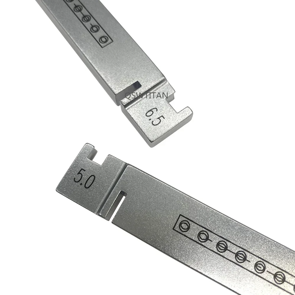 Фото QSWTITAN Beding Irons Mini, ветеринарный ортопедический хирургический инструмент из нержавеющей стали, 1 набор/2 шт., инструменты для операций на животных №2
