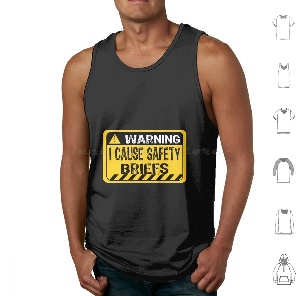 

I Cause Safety Briefs Tank Tops Print Cotton I Cause Safety Briefs Safety Briefs Safety Brief Military Funny