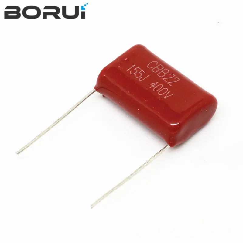 

20PCS 400V155J 1.5UF Pitch 20MM 400V 155 1500nf CBB Polypropylene film capacitor