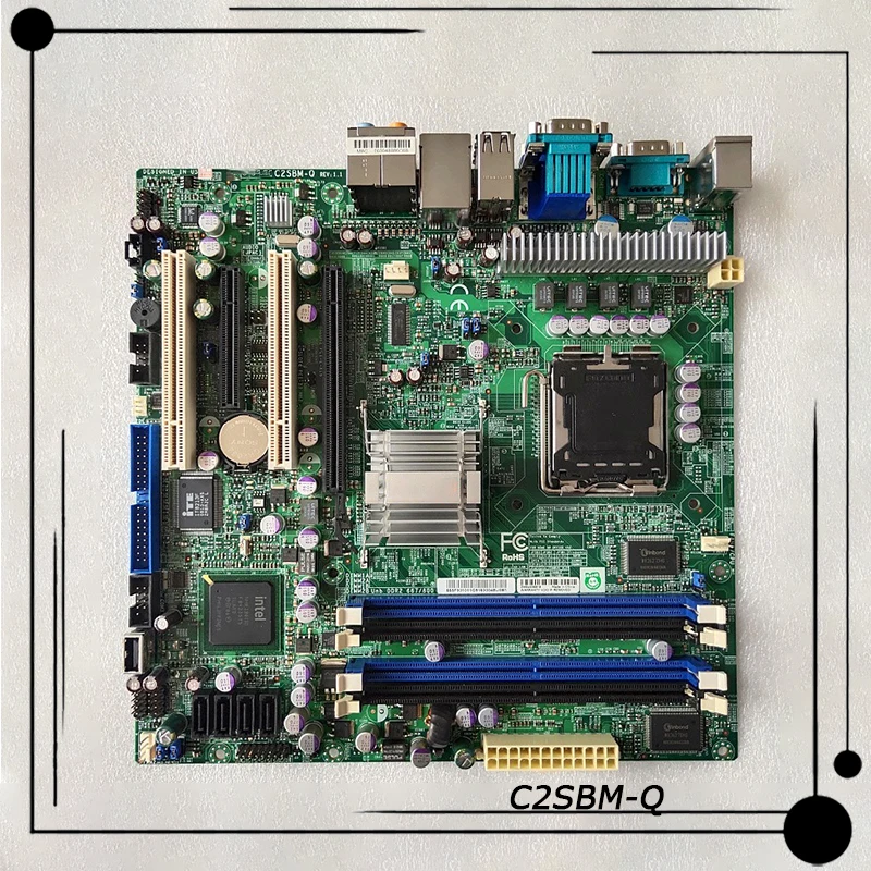 C2SBM-Q For Supermicro Q35 Supports 775 Core Workstation Equipment Machine PL35Q uATX Medical Motherboard Perfect Tested