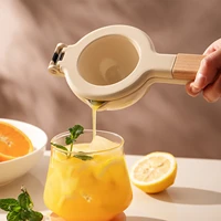 manual citrus press juicer metal juice extractor mini juice food blender portable lemon squeezer convenient juice squeezer