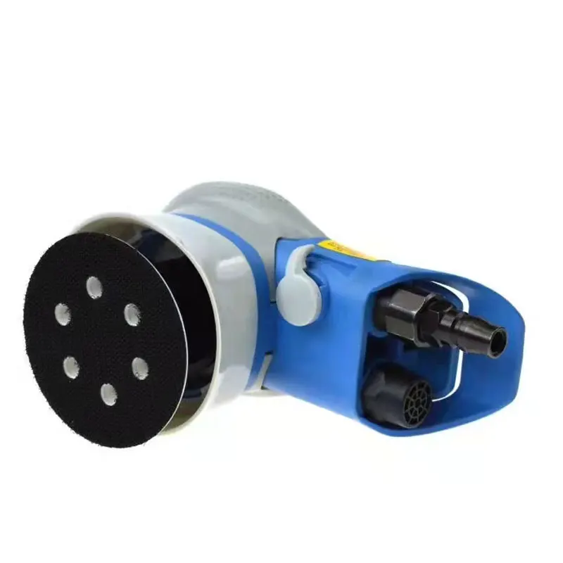 

3 inch 75mm Eccentric Pneumatic Sandpaper Grinding Machine Air Polisher Dry Type Wind Car Waxing Combo Set