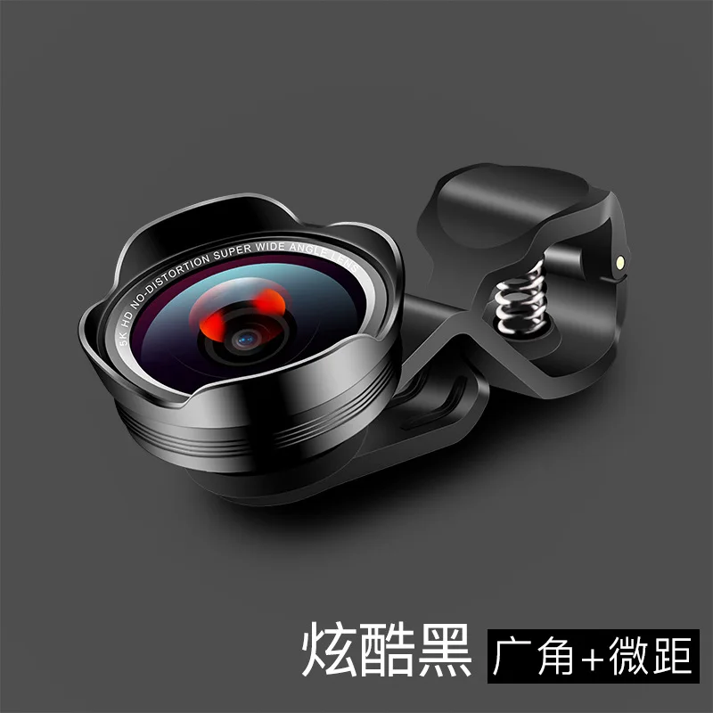 

tWide Angle + Macro Phone Lens For Iphone11 Redm