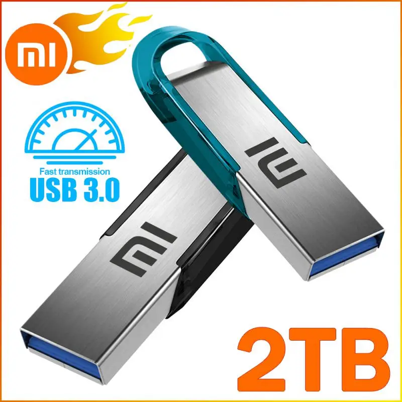 Металлический Высокоскоростной флеш-накопитель Xiaomi Usb 512 на 1 ТБ 256 128 ГБ для