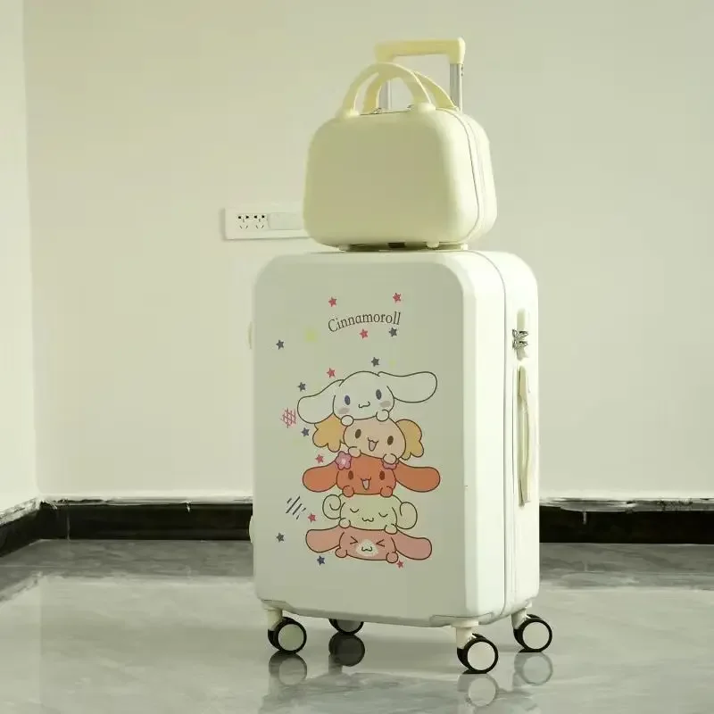 Чемодан с паролем для багажа в стиле аниме Cinnamoroll Kawaii Sanrio ...