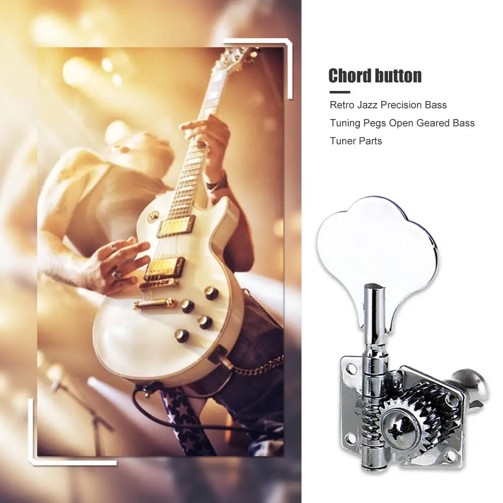 Горячая распродажа электрическая настройка басов Peg износостойкая Vintage Jazz точный