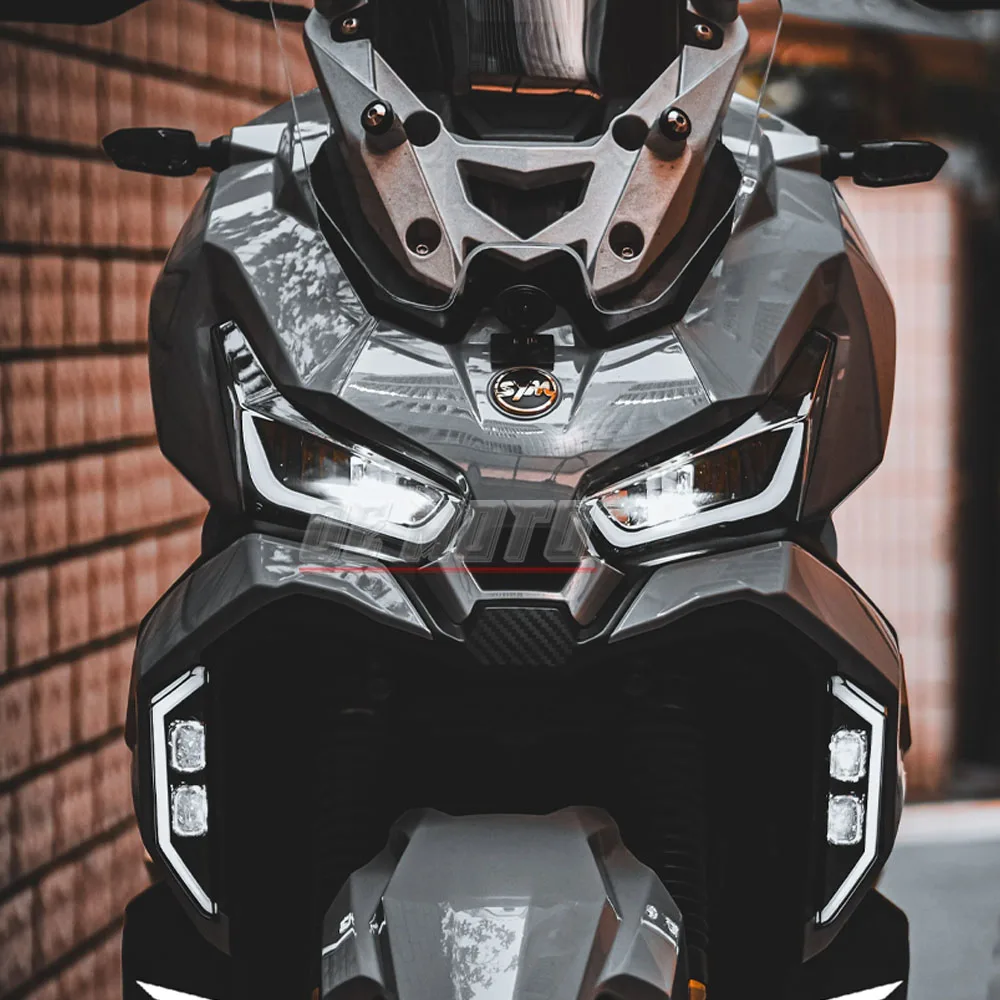 Для SYM Husky ADV 150 XADV 125 модернизированные прожекторы линзы дневные ходовые огни