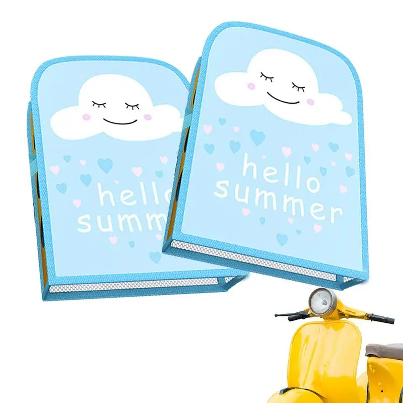 

Ветрозащитные стильные перчатки для руля, устойчивые к УФ-излучению летние Защитные чехлы для рук, велосипедные перчатки