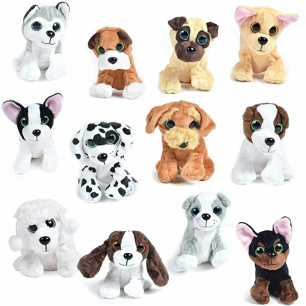 

2022 Newest Cute Plush Can Flip Bread or Dog Double-sided Dog Doll Plush Toy Pet Doll Simulation Toy Children's Kids Baby Gift
