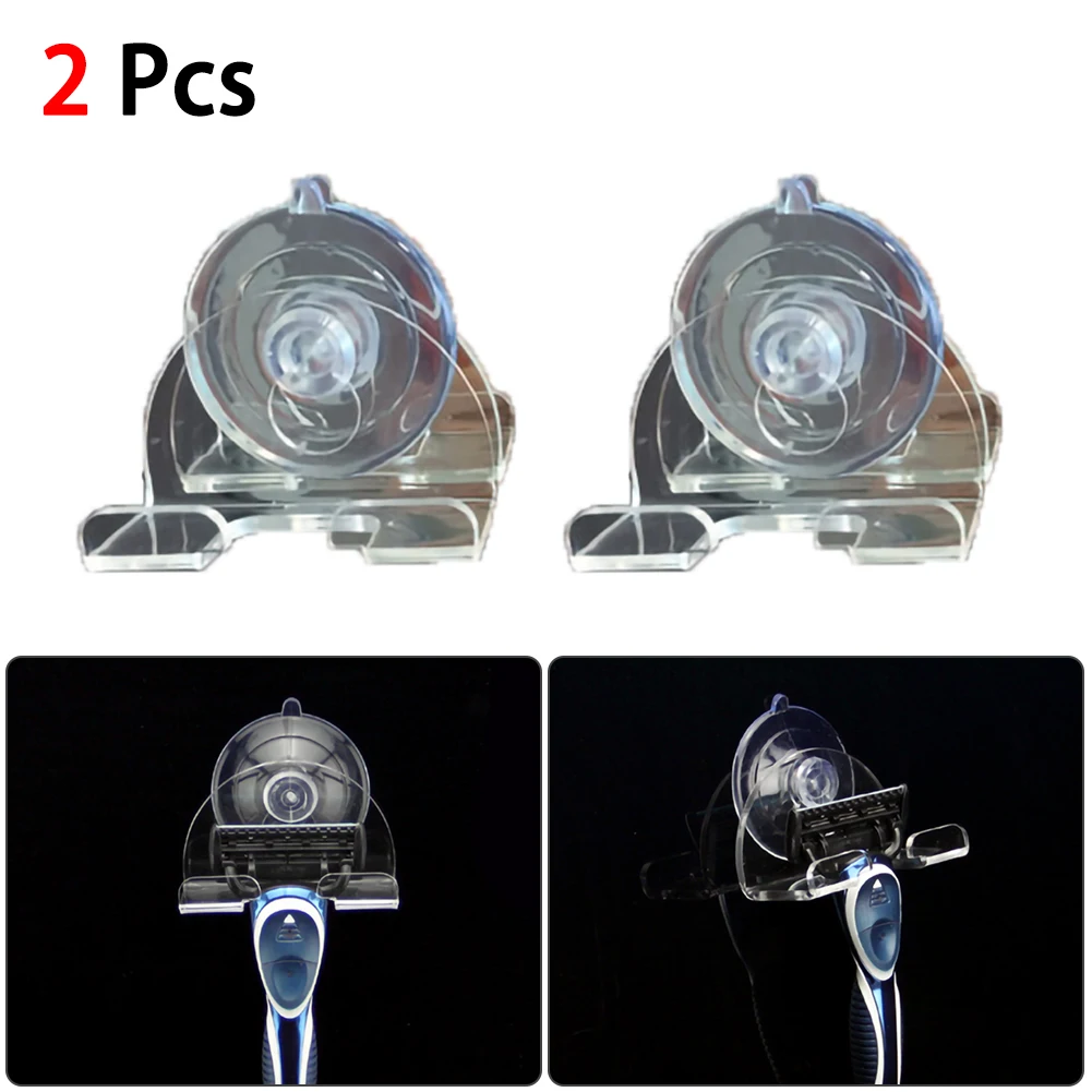 

Suction Cup Hook Suction Disc Shaver Holder Suction Cup Type Shaver Holder for Men Manual Shaver Hanger 2pcs