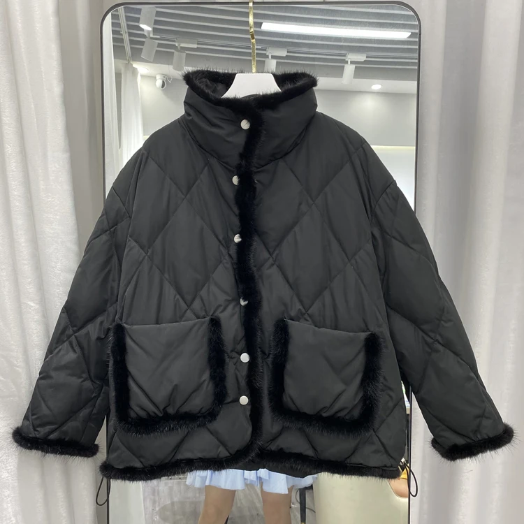 New Women Down Jacket Casual Style Autumn Winter Coats And Parkas Female Outwear