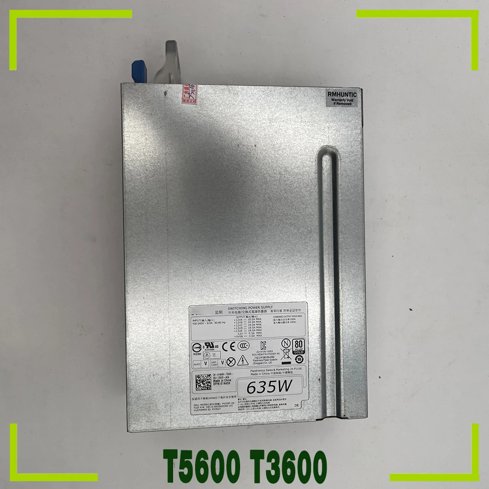 Идеальный тест 01K45H 635 Вт для блока питания DELL T5600 T3600 F635EF-00