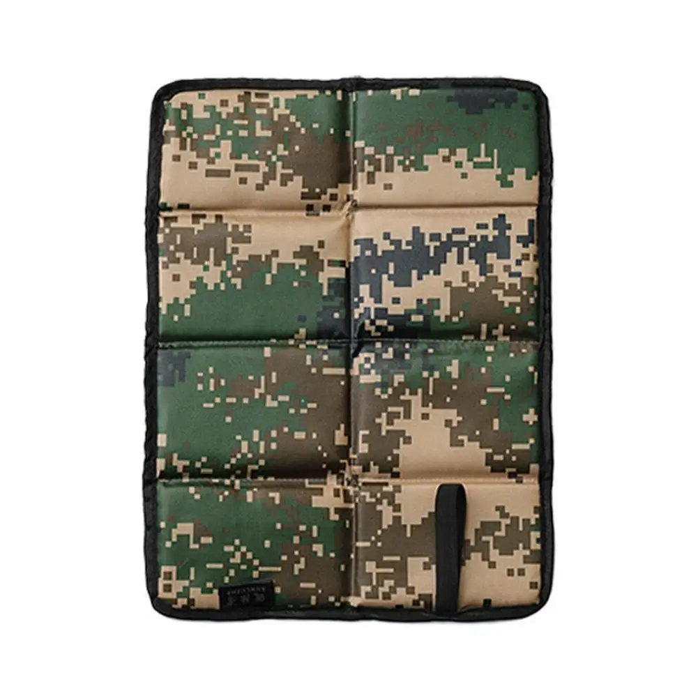 

Portable Oxford Cloth 8 Folding Cushion Soft Waterproof Comfortable Elastic Camping Mat For Outdoor Parks 2 Size