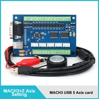 upgrade cnc mach3 usb 5 axis 100khz usb cnc smooth stepper motion controller card breakout board for cnc engraving 12 24v