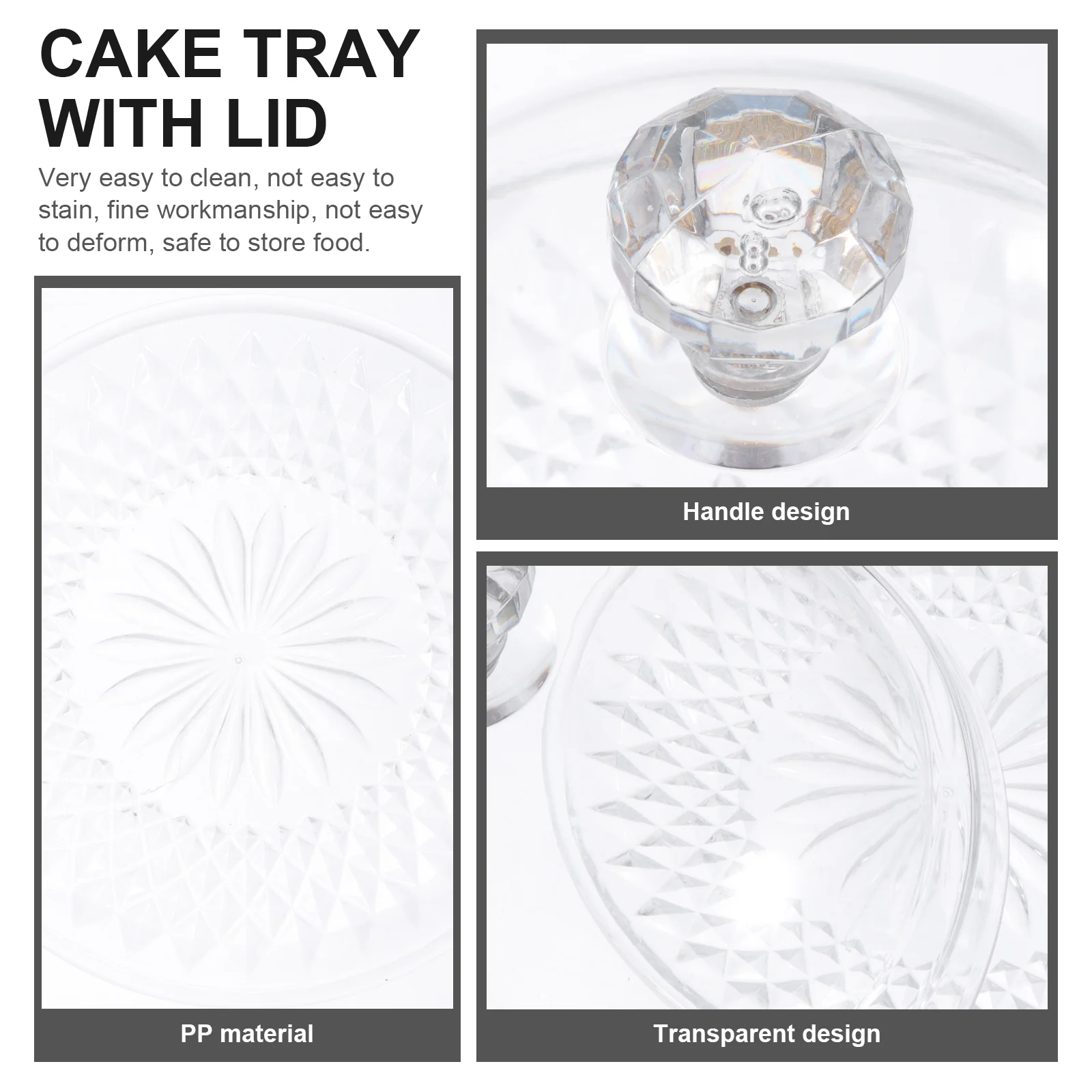 Форма для торта эмалированная тарелка бамбуковый поднос купол из нержавеющей