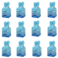 12243648pcs princess spiderman party paper candy box supplies kids birthday party favors gift box baby shower snack box decor