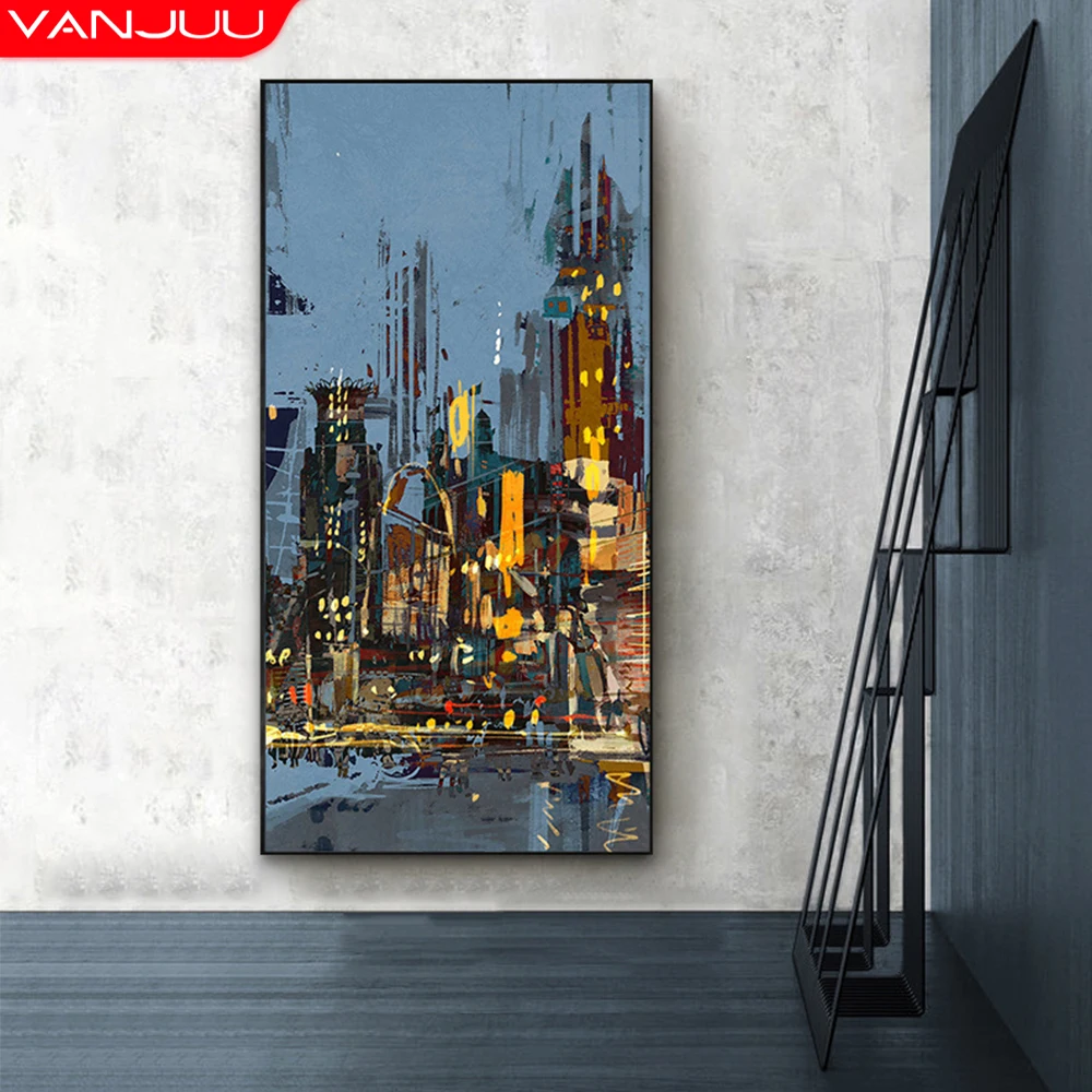 

Алмазная живопись, абстрактное искусство, алмазная вышивка, мозаика, пейзаж, картина маслом стразы, картина, домашний декор