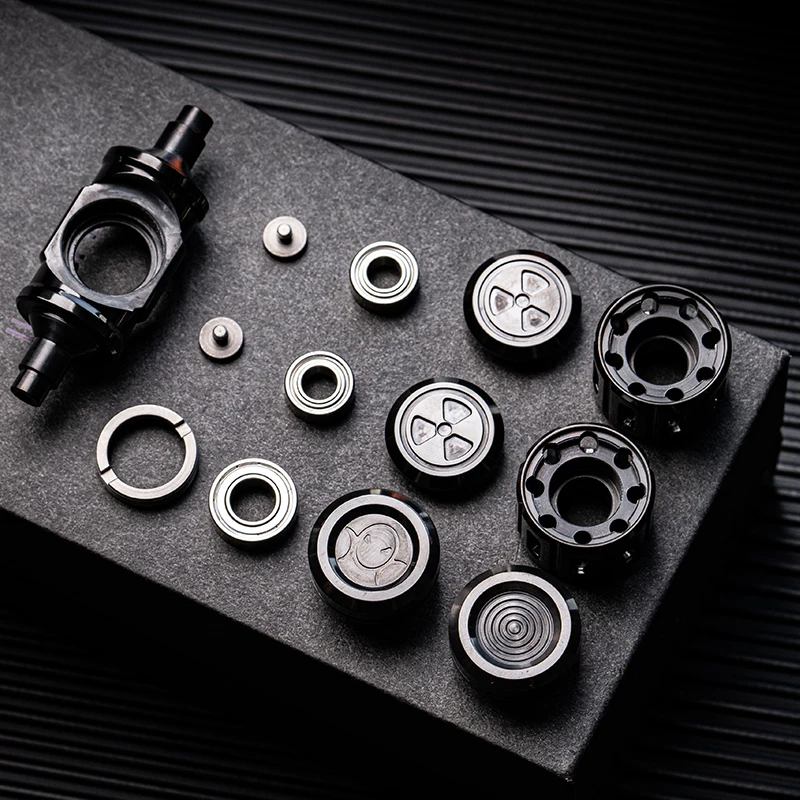 Черный зеркальный Спиннер Hammer Plus для пальцев игрушка декомпрессии EDC