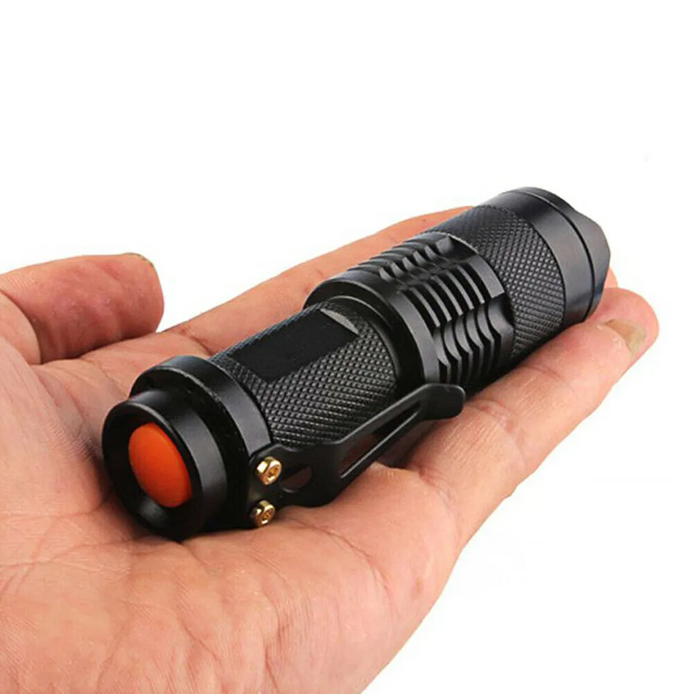 

1000 Lumens Mini Flashlight Small Torch Handheld Powerful LED Tacticals Pocket Non-Slip Waterproof Flash Light Lamp Outdoor Tool