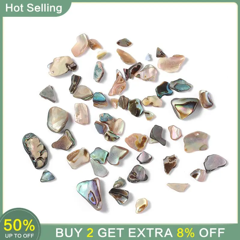 

1 коробка, жемчужные ракушки для наращивания ногтей